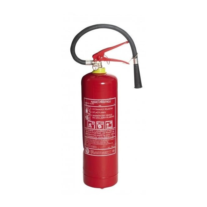 OGNIOCHRON Powder Fire Extinguisher ABC 4 kg miltelinis gesintuvas su manometru