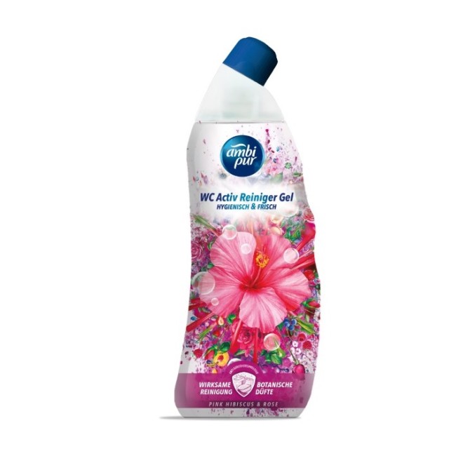  Pink Hibiscus & Roses geel tualettruumi puhastusvahend 750 ml