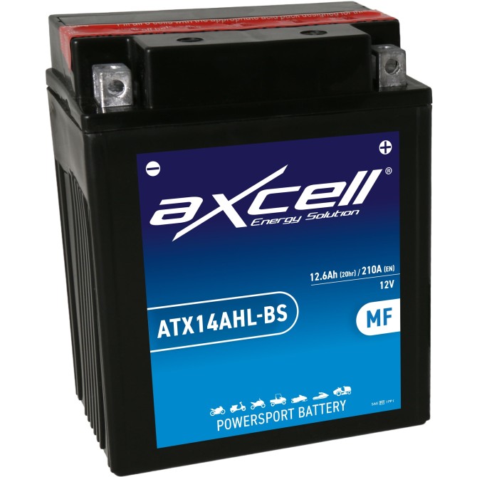 Akum. Axcell 12 Ah MF -/+ 12V 210A 135x90x167mm