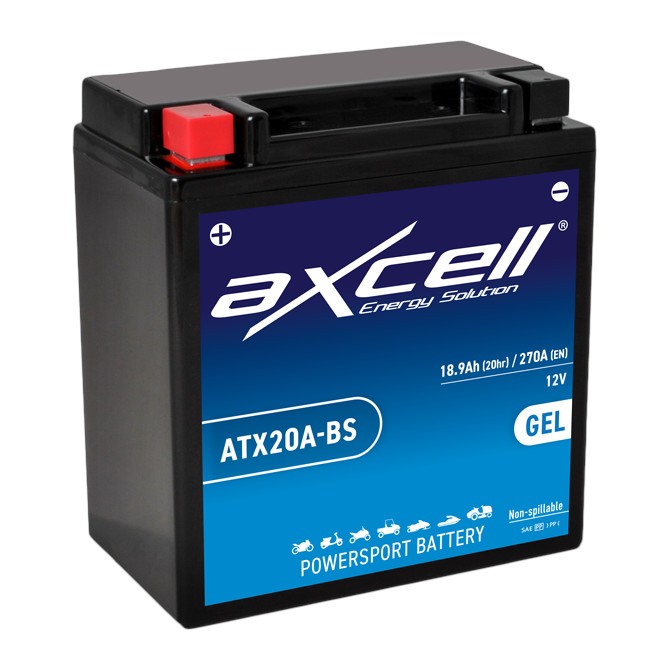 Akum. Axcell 18 Ah MF +/- 12V 270A 150x87x161mm