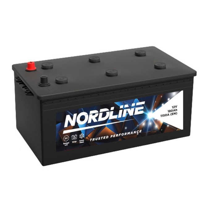 Akum. Nordline 180 Ah 12V 1150A 513x223x212/240mm