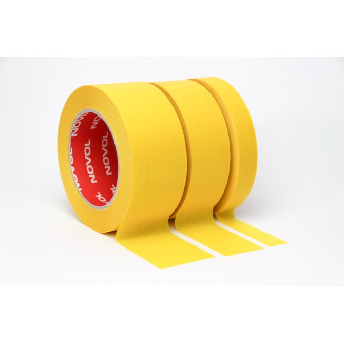 Maskavimo juosta PREMIUM 38mm  110°C YELLOW 1x24