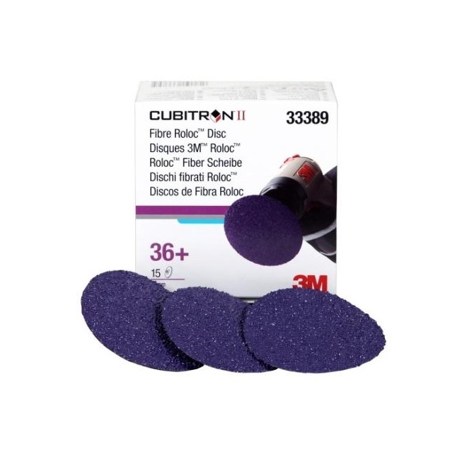 3M Cubitron Roloc 36+, 75mm 15-pack šlifavimo diskas