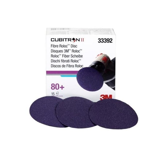 3M Cubitron Roloc 80+, 75mm 15-pack šlifavimo diskas