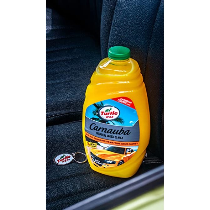 TURTLE WAX Carnauba Wash & Wax 1.42L šampoon Carnauba vahaga