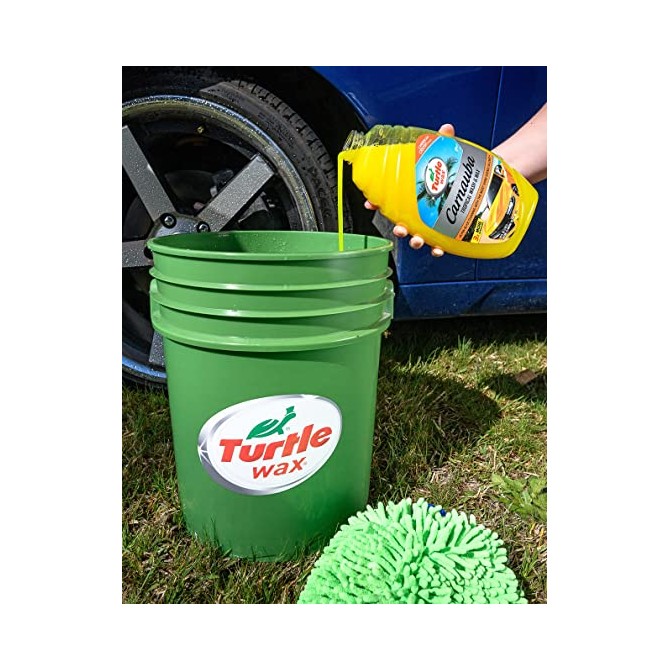 TURTLE WAX Carnauba Wash & Wax 1.42L šampoon Carnauba vahaga