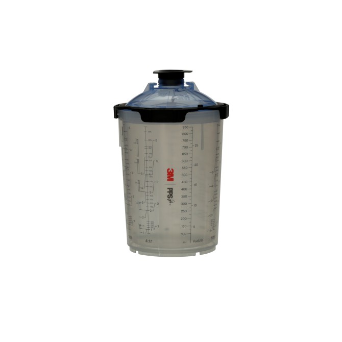 3M PPS 2.0 container with lid 850ml 125µ 50pc 