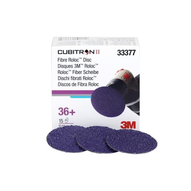 3M Cubitron Roloc 36+, 50mm 15-pack lihvketas