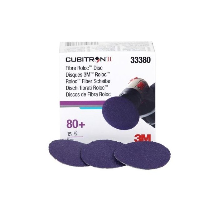 3M Cubitron Roloc 80+, 50mm 15-pack lihvketas