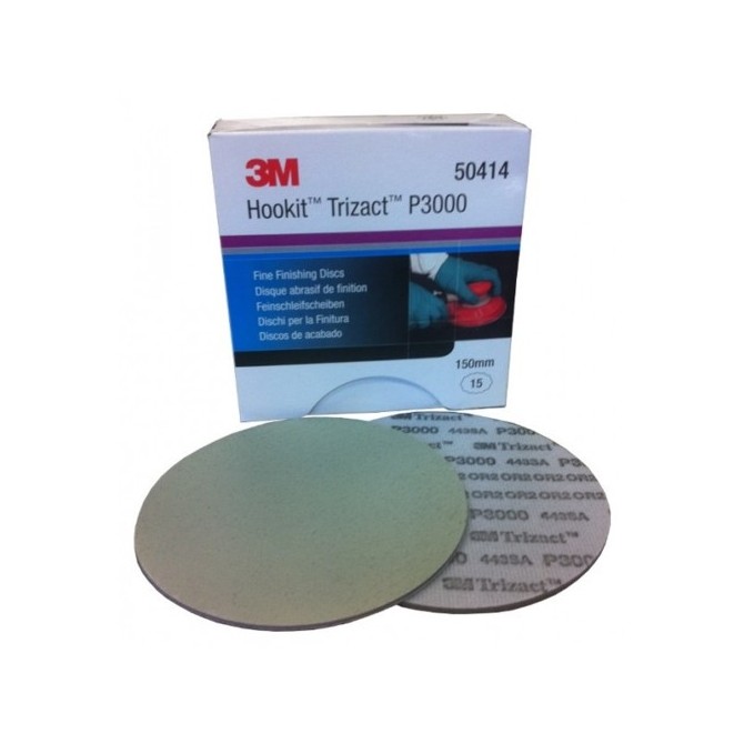 3M Trizact Disc P3000 150mm (15 Pcs.) lihvketas