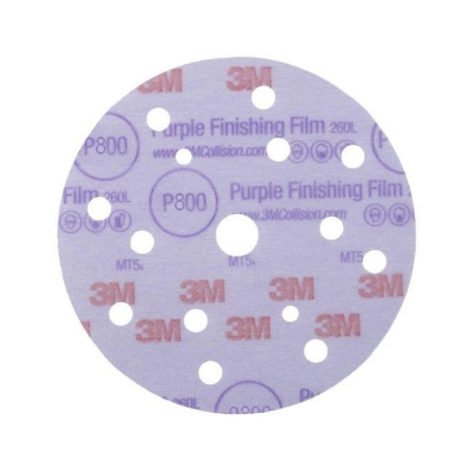 3M Purple Disc P800 150mm (50 Pcs.) шлифовальный диск