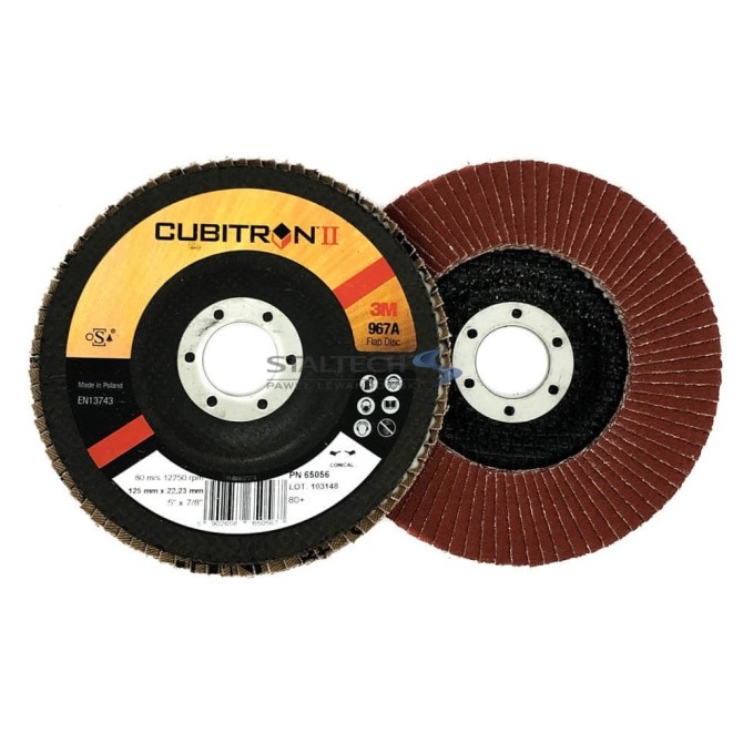 3M Cubitron Flap Disc 967A, 125mm 80+ lõikeketas