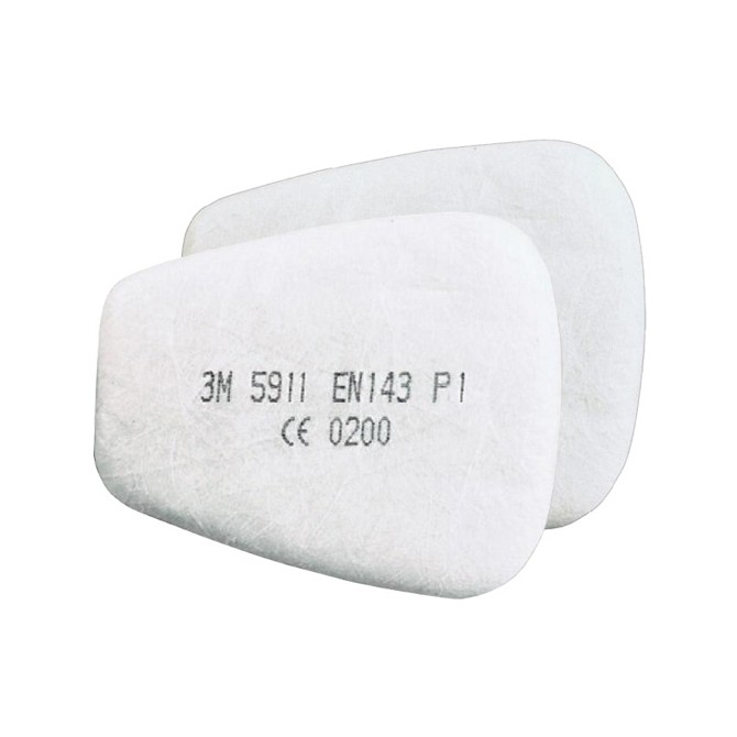 3M Dust Filters P1 2 pc. 