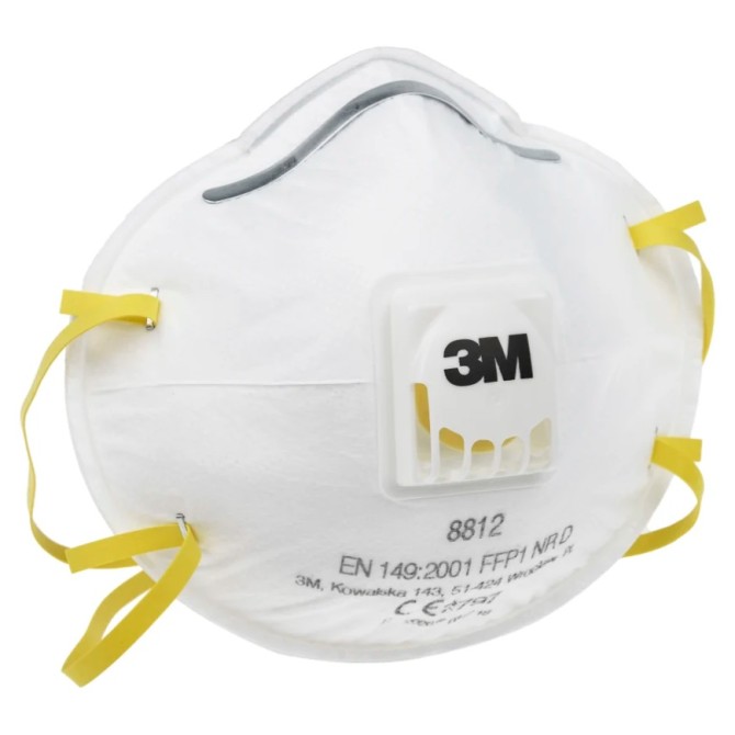 3M Respirator from dust with valve FFP1 cup shaped respiraator ventiiliga