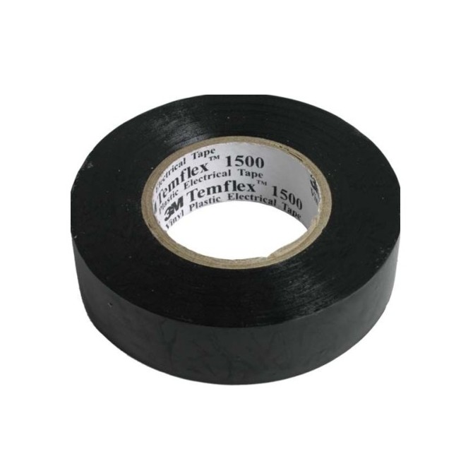 3M Electrical Insulation Tape 15mm Black isoleerlint