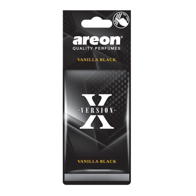 AREON XVersion Vanilla Black air freshener