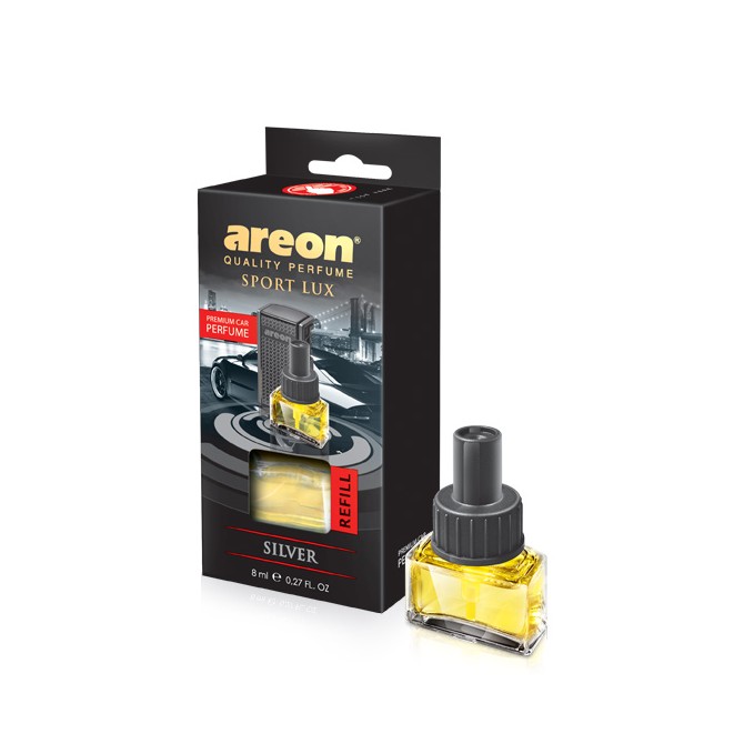 AREON Car Silver Refill 8 ml gaisa atsvaidzinātāja uzpilde