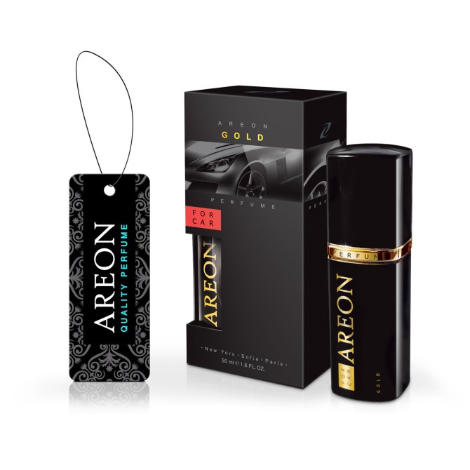 AREON Perfume Gold 50 ml purškiamas oro gaiviklis