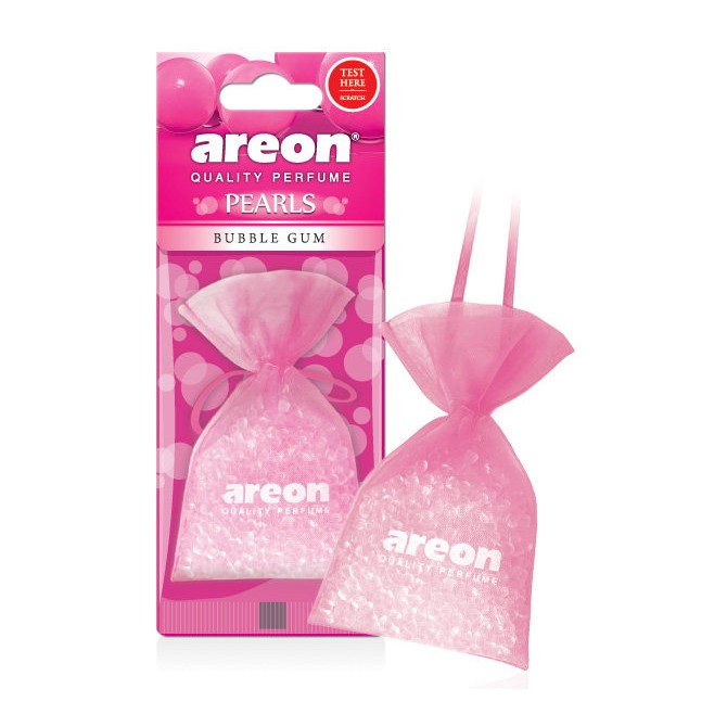 AREON Pearls Bubble Gum gaisa atsvaidzinātājs