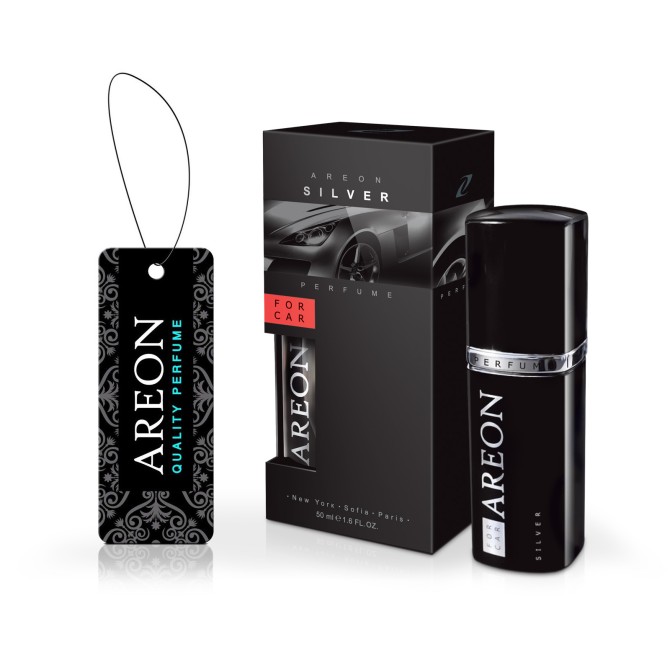 AREON Perfume Silver 50 ml gaisa atsvaidzinātāja aerosols