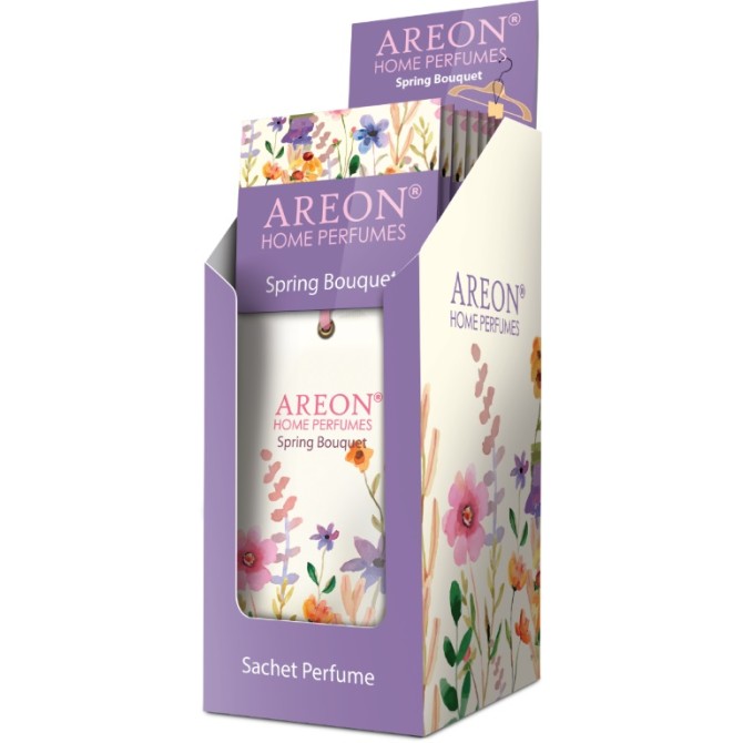 AREON Spring Bouquet 12pc. spintų kvapai