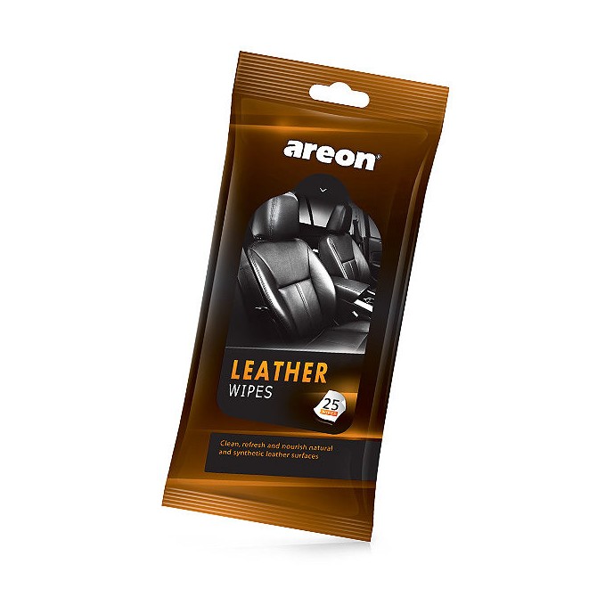 AREON Wipes Leather 25 pc. salvetes ādai