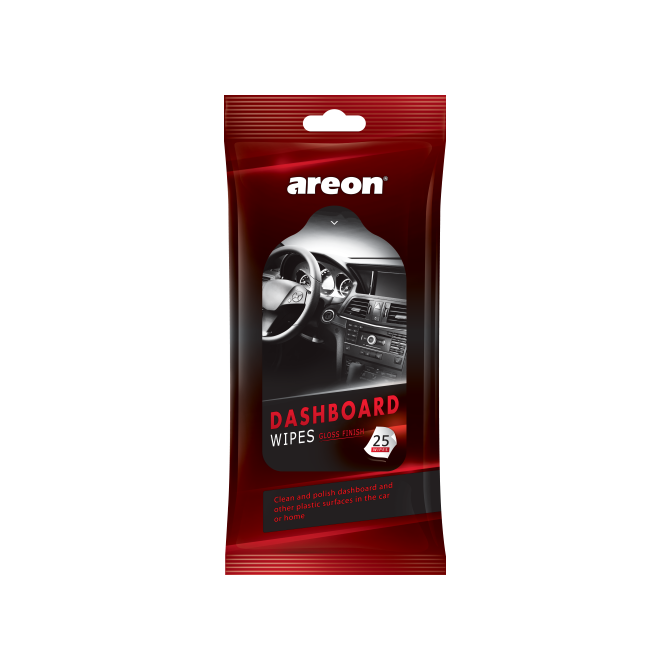 AREON Wipes Dashboard 25 pc. 