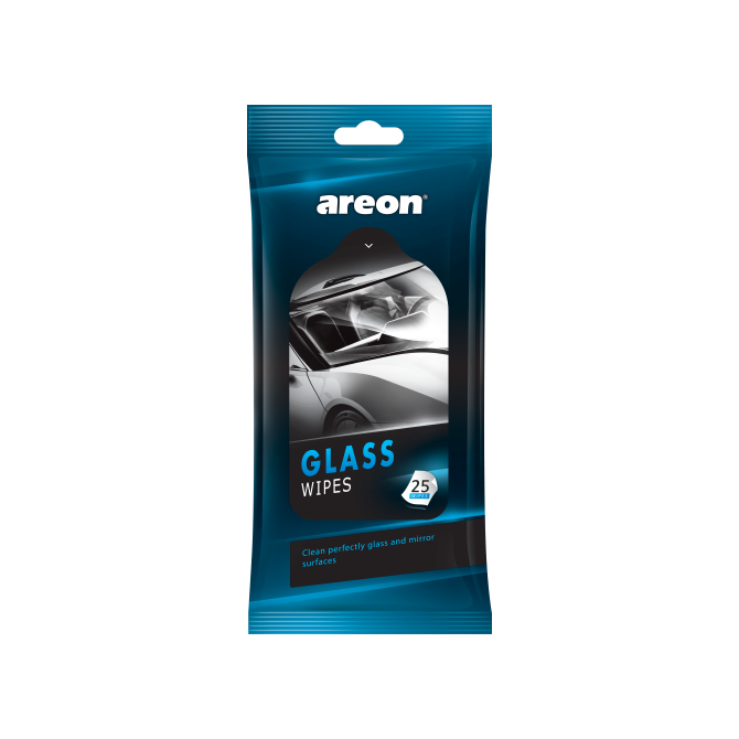 AREON Wipes Glass 25 pc. audums stiklam