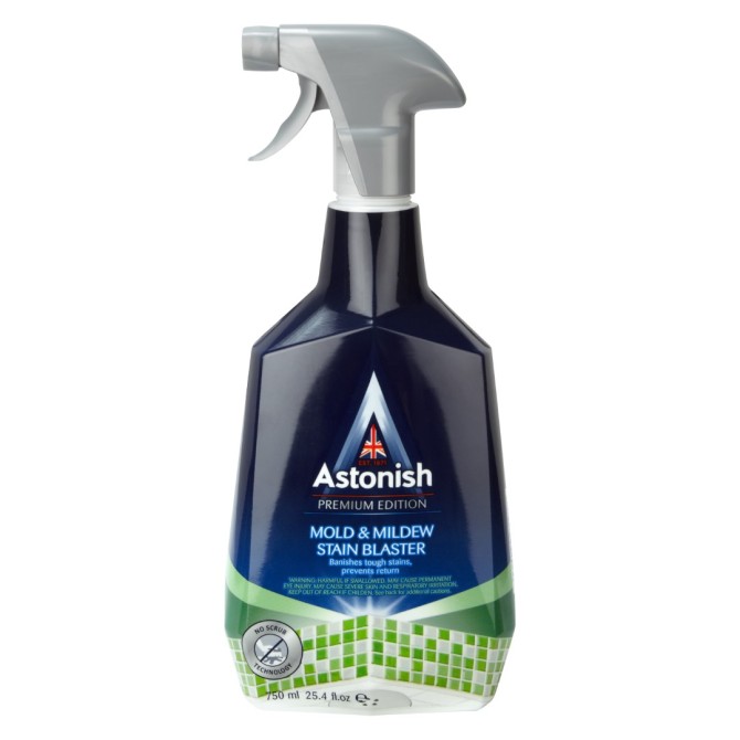 ASTONISH Mould&Mildew Stain Blaster 750 ml pelējuma un sēnīšu traipu tīrītājs 750 ml