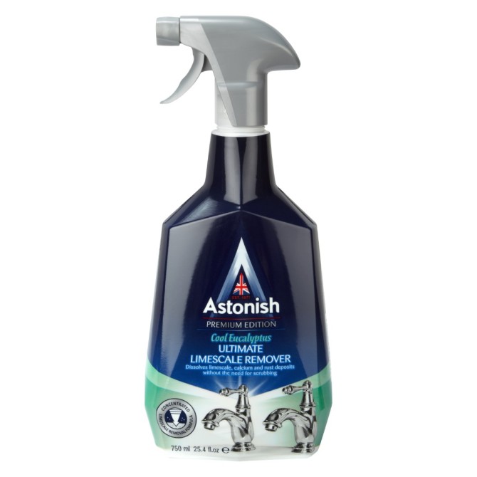 ASTONISH Ultimate Limescale Remove 750 ml kaļķakmens tīrīšanas līdzeklis 750 ml