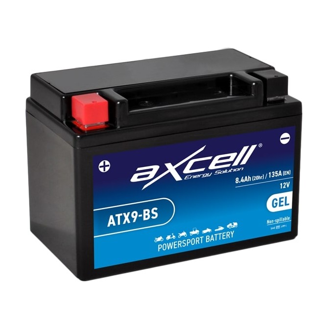 AXCELL GEL 8Ah 135A +/- 12V 150x87x105mm аккумулятор