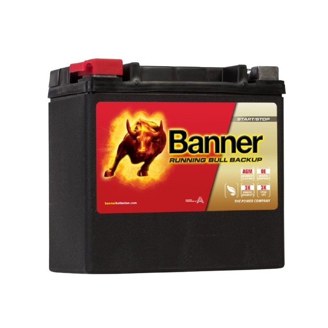 BANNER Running Bull AGM 12Ah 200A 150x88x145mm battery