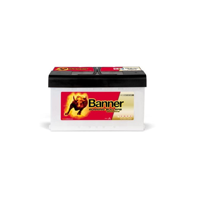 BANNER Running Bull EFB 85Ah 780A 315x175x190mm battery