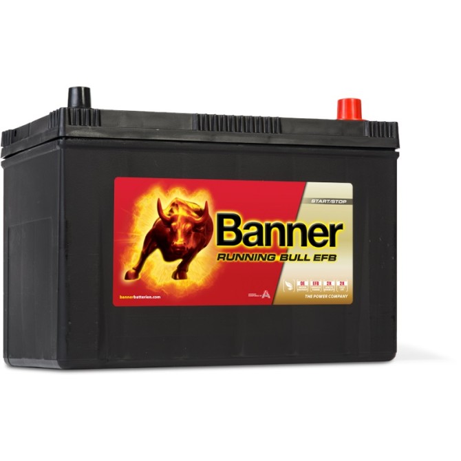 BANNER Running Bull EFB 95Ah 760A 12V 303x173x203/225mm аккумулятор