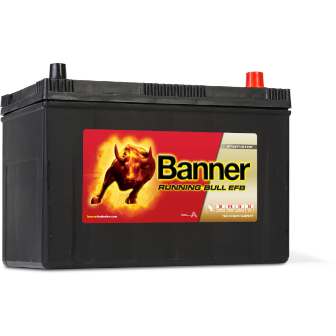 BANNER Running Bull EFB 95Ah 760A 12V 303x173x203/225mm аккумулятор