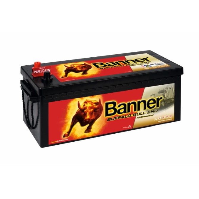 BANNER Buffalo Bull Pro 180Ah 1000A 12V 514x223x195/222 аккумулятор