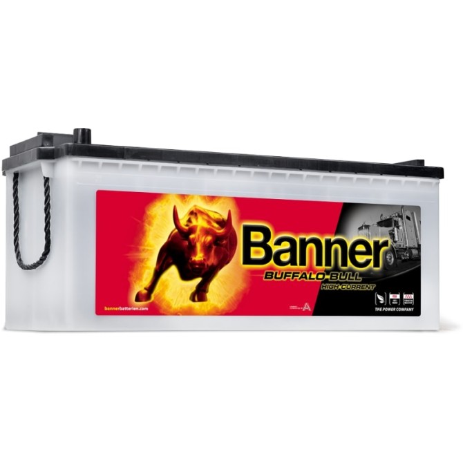 Akum.Banner Buffalo Bull 180Ah 12V 1400A 514x223x195/220