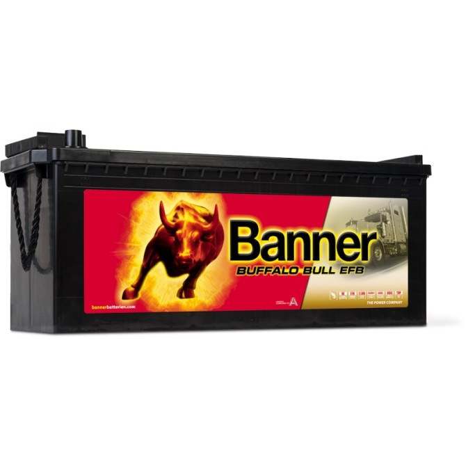 BANNER Buffalo Bull EFB 190Ah 1050A 12V 514x223x195/220mm аккумулятор