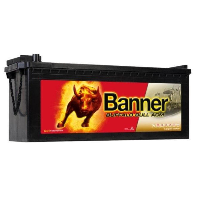 Banner Buffalo Bull 210Ah AGM 12V 1200A 517x273x212/240mm