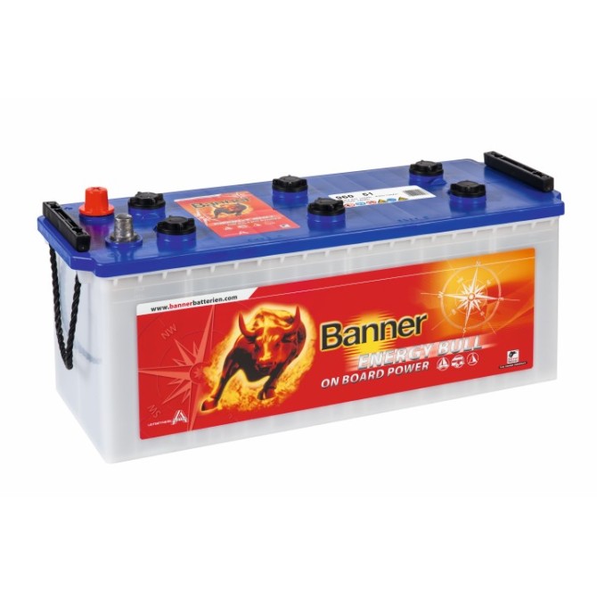 BANNER Energy Bull 130Ah 12V 514x189x195/220 mm aku