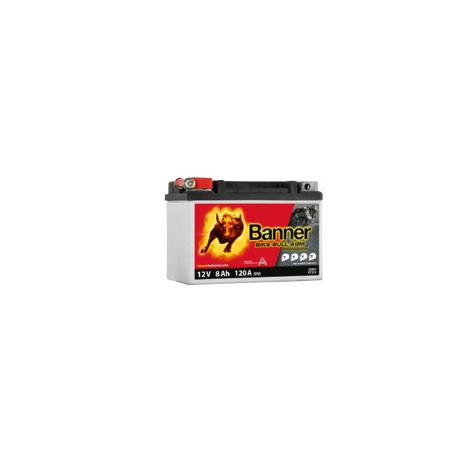 BANNER Bike Bull PRO 8Ah 120A 12V 150x88x106mm battery