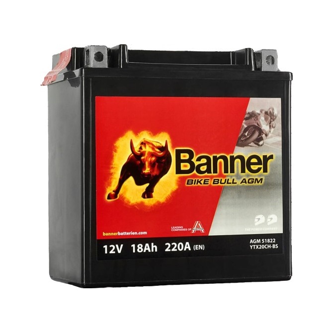 BANNER Bike Bull AGM 18Ah 220A 12V 150x87x161mm battery