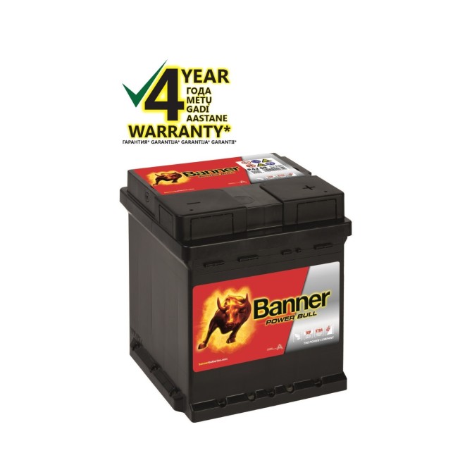 BANNER Power Bull 42Ah 390A 12V 175x175x190mm battery