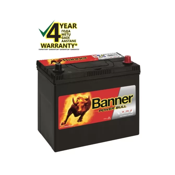 Akum. Banner 45 Ah Power -+ 12V 390A 238x129x203/225mm