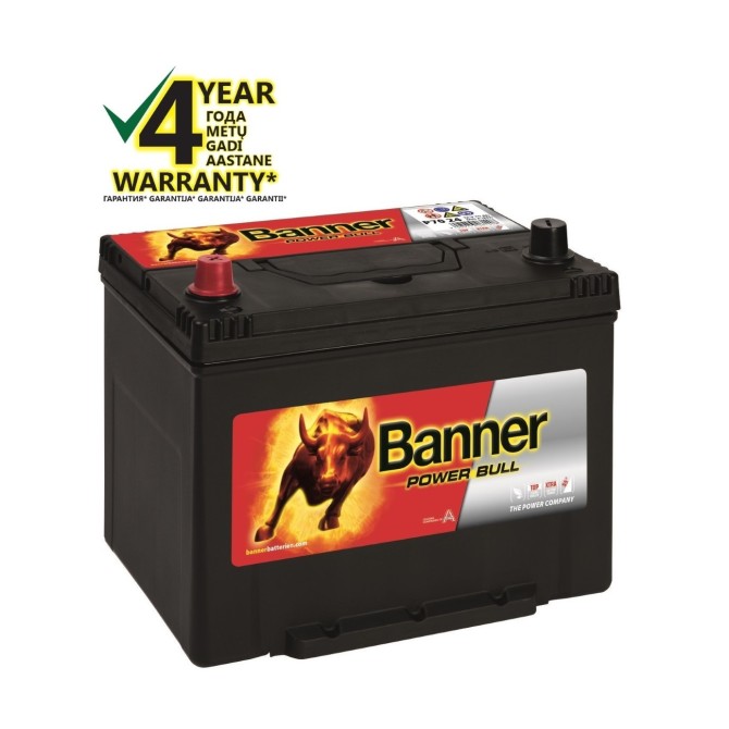 BANNER Power Bull 70Ah 600A +- 12V 260x174x200x222mm аккумулятор