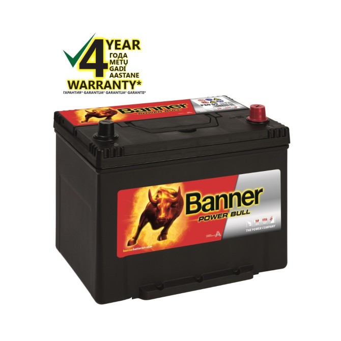 BANNER Power Bull 80Ah 640A -+ 12V 260x174x200x222mm аккумулятор