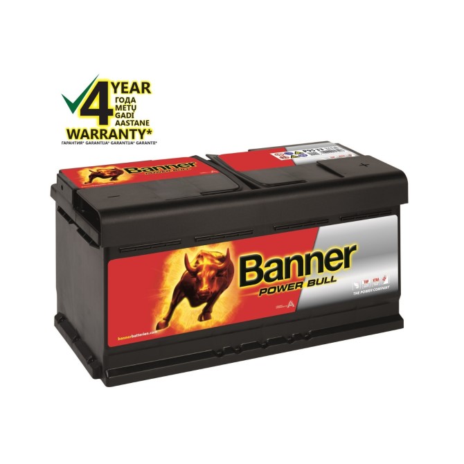 BANNER Power Bull 95Ah 780A 12V 354x175x190x190mm аккумулятор