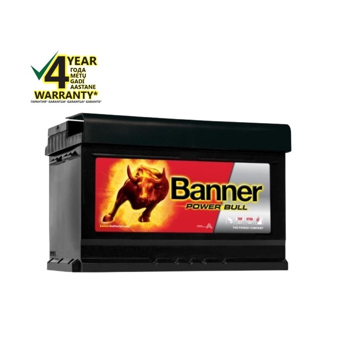 Akum. Banner 84 Ah Power PRO 12V 760A 315x175x190mm