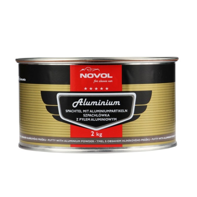 NOVOL for CLASSIC CAR Aluminium Filler 2 Kg alumiiniumist täiteaine