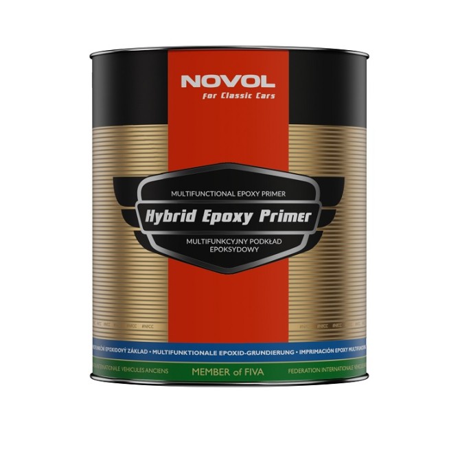 NOVOL for CLASSIC CAR HYBRID EPOXY PRIMER 2.8L grey HYBRID EPOXY PRIMER 2.8L grey